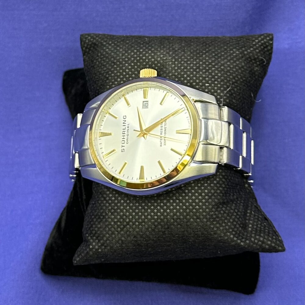 Stuhrling Original Mens Ascot Analog Swiss Watch - Picture 11 of 15